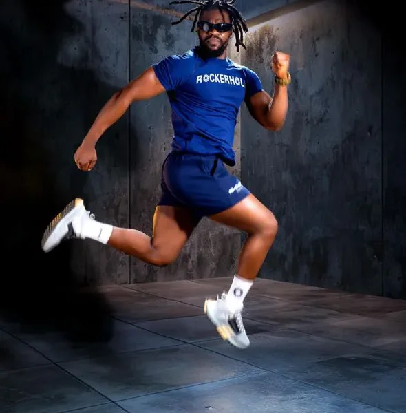 The All New ROCKERHOLIQ Snug Short Sleeve and Short Set In Navy