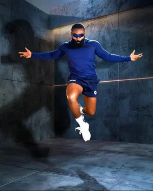 The ROCKERHOLIQ Snug Long Sleeve and Short Set In Navy